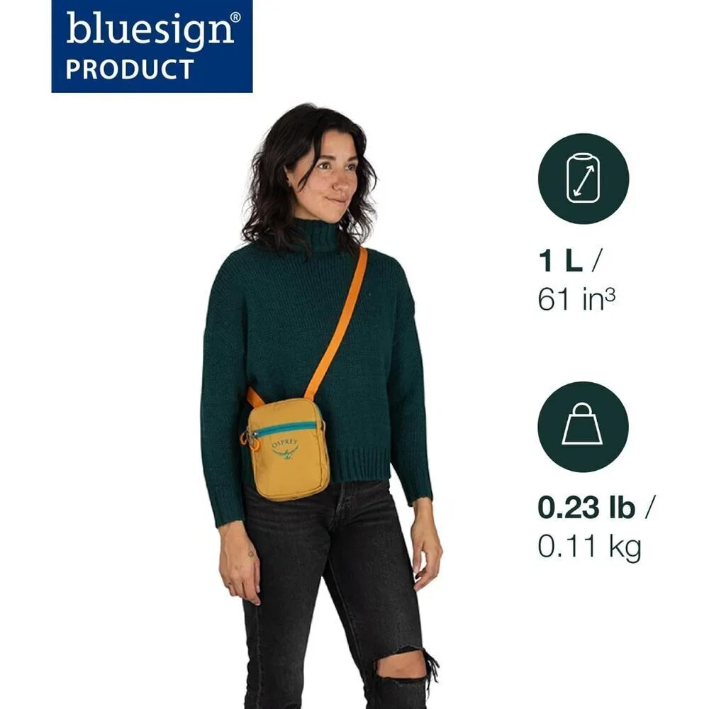 Small Crossbody Bag Recycled Polyester Unisex Casual Travel Organizer
